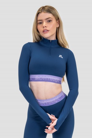Agency/Occitania/Lavandula Montirex Icon Contrast 1/4 Zip | XGFHI-4307