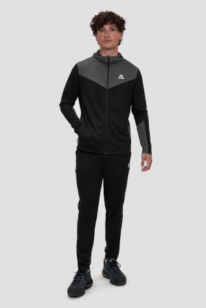 Black/Asphalt Montirex Agility Tracksuit | RPXOE-8296