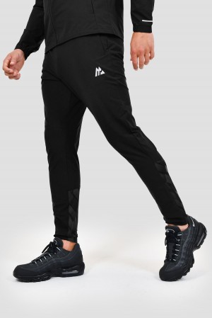 Black/Asphalt Montirex Charge Print Woven Pant | CIBUP-9856