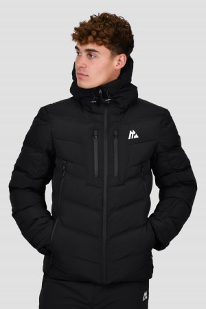 Black Montirex Arcs Down Jacket | CFYPT-3458