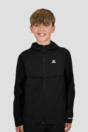 Black Montirex Boys Velocity Jacket | KNWEQ-7380