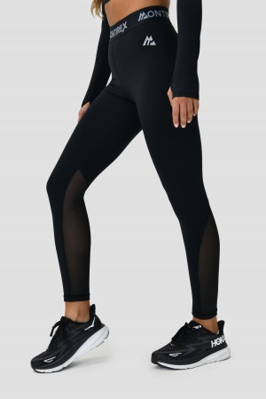 Black Montirex Icon Full Length Legging | CLHQD-3542