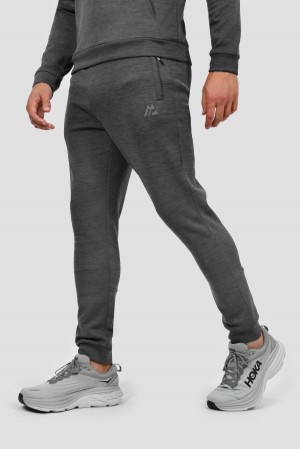 Black Montirex Rapid Fleece Jogger | AIJLR-3206