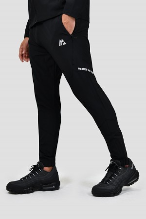 Black Montirex Vector Woven Pant | JGZXT-9076