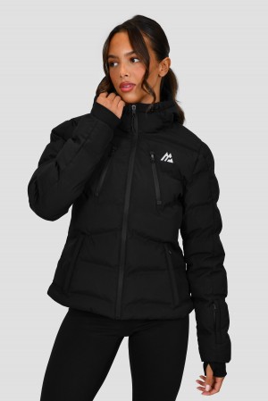 Black Montirex Women's Arcs Jacket | NCBGA-6253