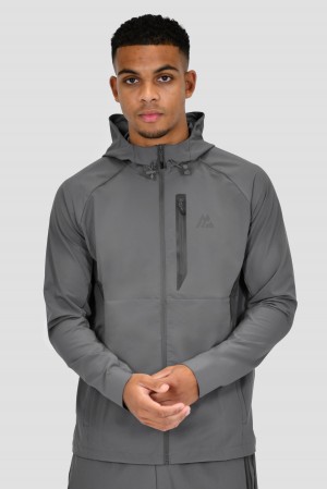 Cement Grey/Asphalt Montirex Lumos Jacket | YQKAB-1974