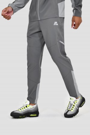 Cement Grey/Platinum Grey/OG Neon Montirex Vector Woven Pant | QTLOX-7359