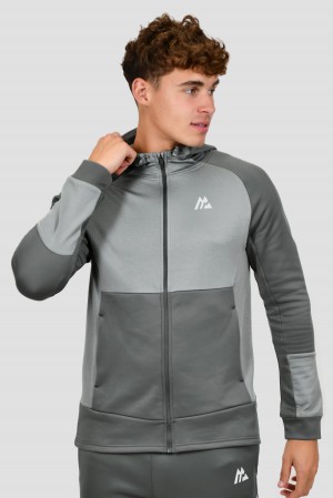 Cement Grey/Platinum Grey Montirex Flex Gridded Hood | AKBEL-4978