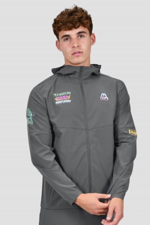 Cement Grey Montirex MTX Speed Run Jacket | ZCFEO-3126