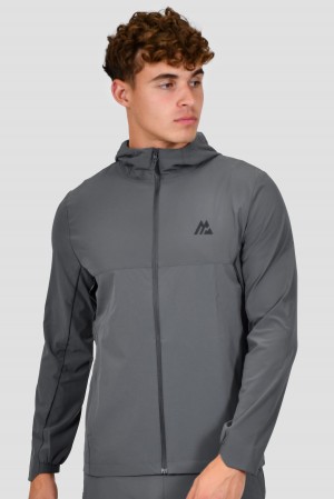 Cement Grey Montirex Verve Jacket | MPNDB-7168