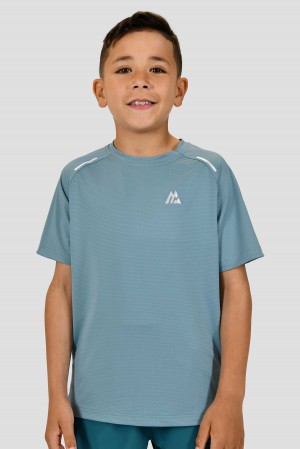 Dry Smoke Montirex Boys Soar T-Shirt | OXKTA-5089