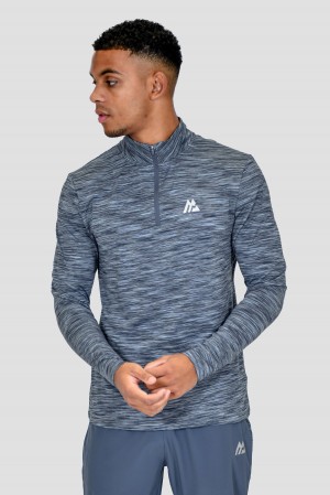 Indigo Multi Montirex Trail 1/4 Zip | ZONTB-1475