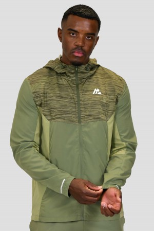 Khaki Green Multi Montirex Trail Windbreaker | PMJZD-9705