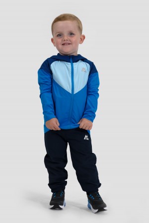Marine Blue/Baby Blue/Neon Blue Montirex Infants Velocity Jacket | XKBQA-4396