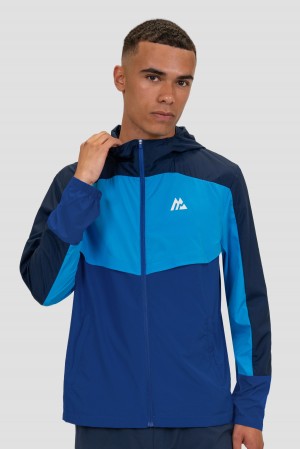 Midnight Blue/Oregon Blue/Marine Blue Montirex Breeze Windbreaker | XFLNE-4730
