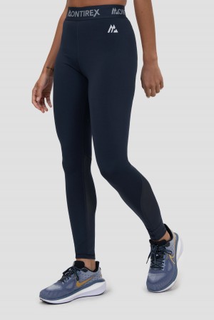 Midnight Blue Montirex Icon Full Length Legging | RZLVC-3169