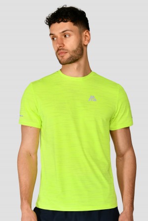 OG Neon/Platinum Grey/White Montirex Fly T-Shirt | OBCNP-8420