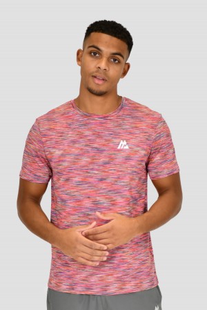 Orange/Khaki/Pink Montirex Trail T-Shirt | IMGCS-8972