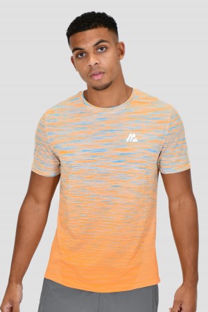 Oregon Blue/Juzcar/Baby Blue/Tangier/Ice Tango Montirex Trail Seamless T-Shirt | ZSDRU-6135