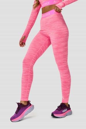 Pink Multi Montirex Icon Lite Legging | XBISW-4657