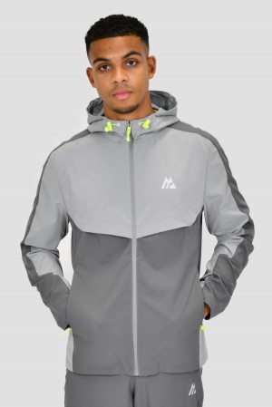 Platinum Grey/Cement Grey/OG Neon Montirex Vector Jacket | KZRSE-7294